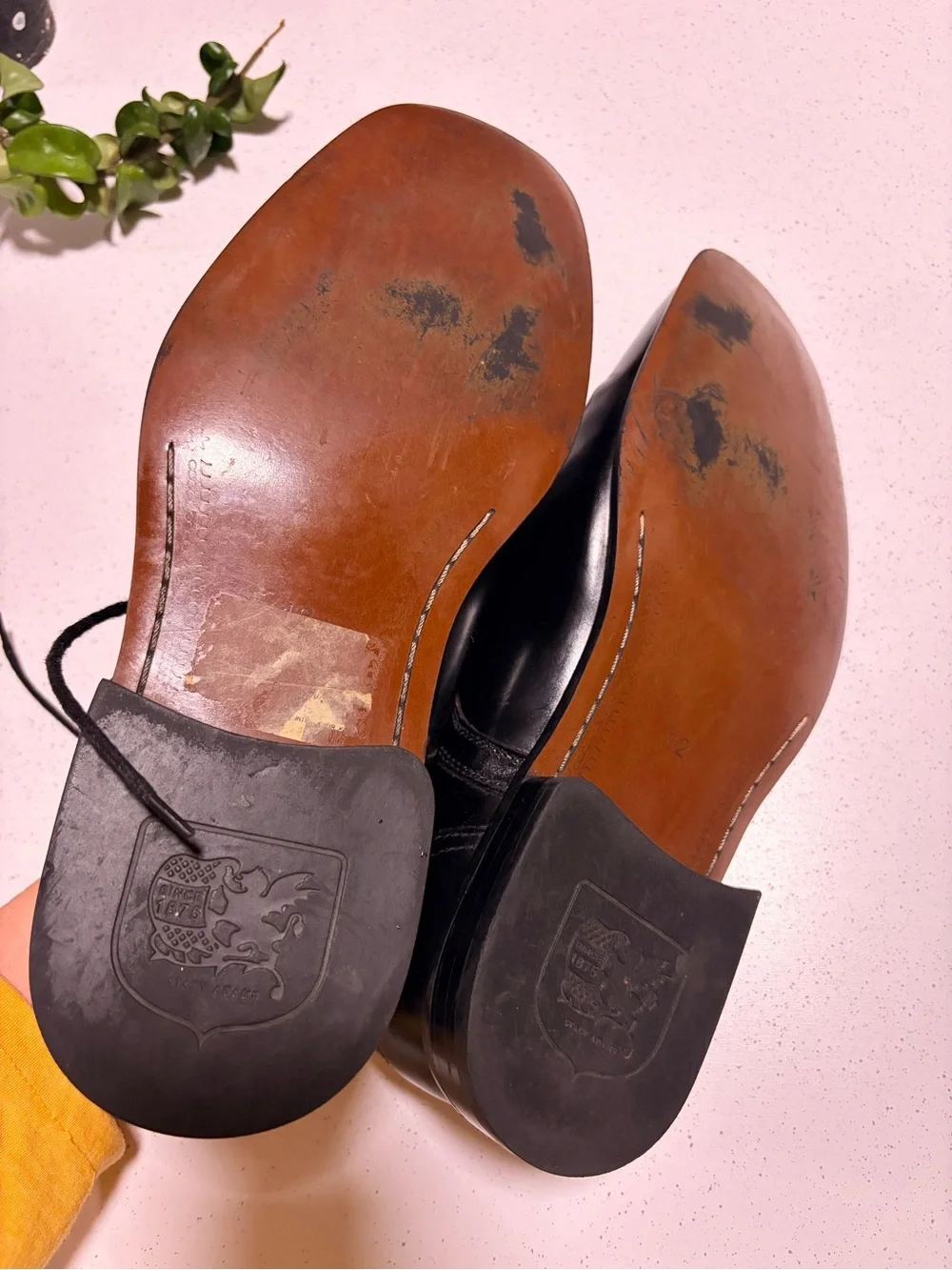 Leather Stacy Adams Men’s Dress Shoes sz 12